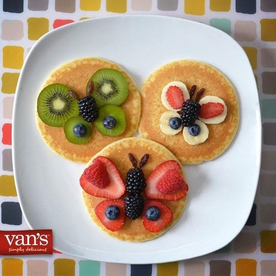 Креативные завтраки и перекусы для детей