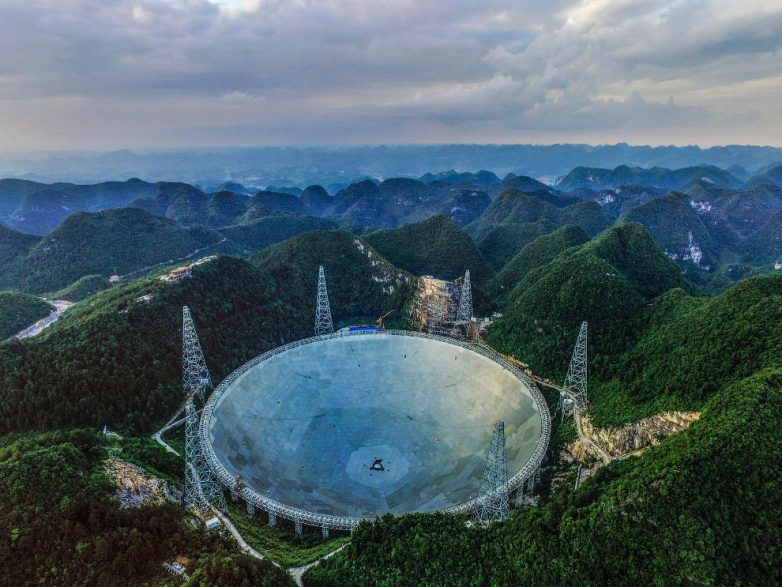 Завершено строительство самого большого в мире радиотелескопа