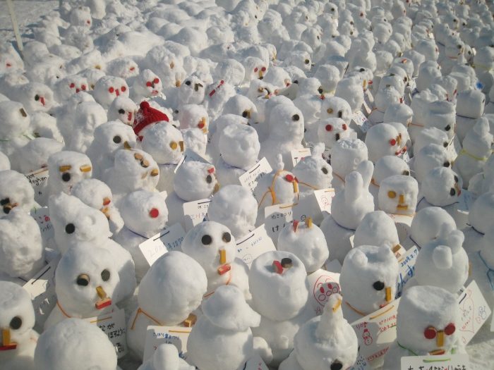 Неожиданная история снеговика
