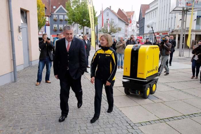 В Германии роботы заменят почтальонов