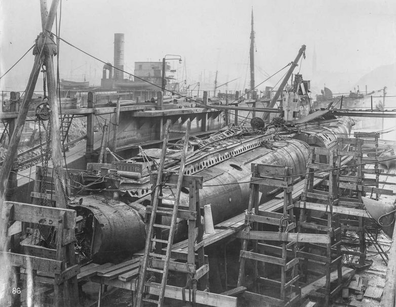 Подробная экскурсия по немецкой подводной лодке времён Первой мировой
