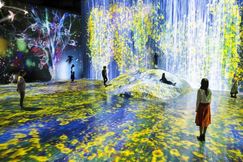 Приобщиться к высокому: Музей цифрового искусства в Токио