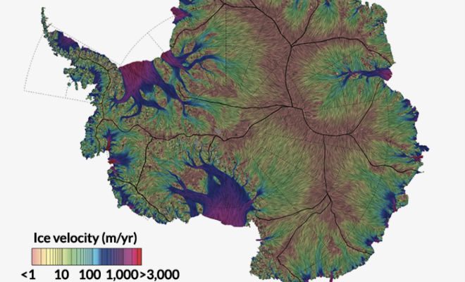 В НАСА вычислили толщину антарктического льда