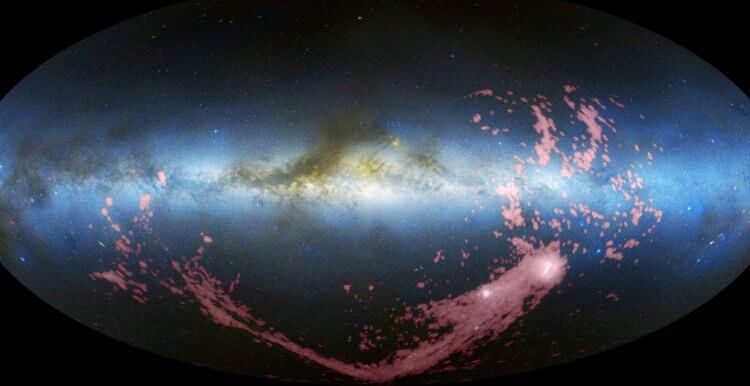 О газах в галактике Млечный Путь