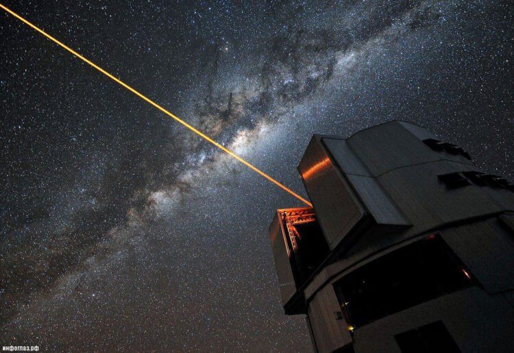 Лазеры на страже чистоты просторов Вселенной