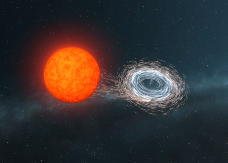 Астрономы нашли звезду, которая вращает вокруг себя время и пространство