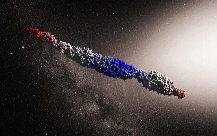 Тайна происхождения астероида Оумуамуа