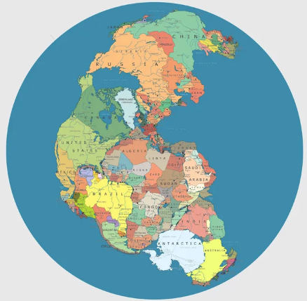5 удивительных карт, которые переворачивают представление о мире