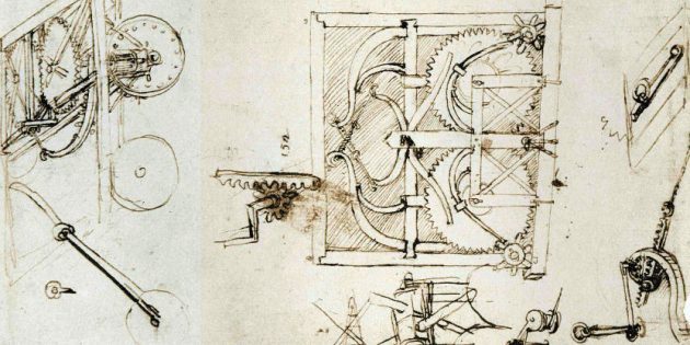 6 гениальных изобретений Леонардо, опередивших своё время