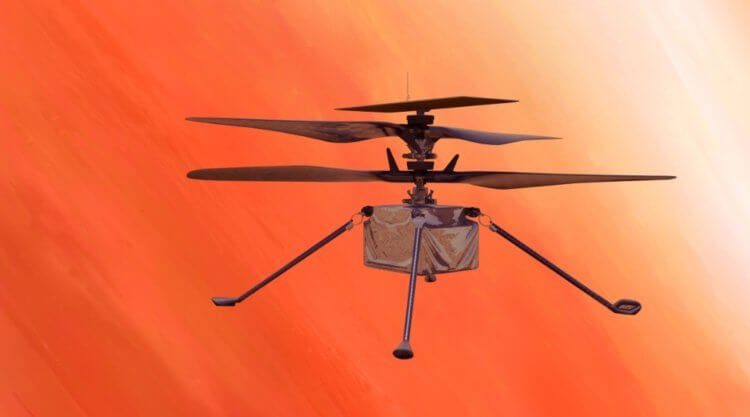 Знакомьтесь: марсианский вертолёт Ingenuity