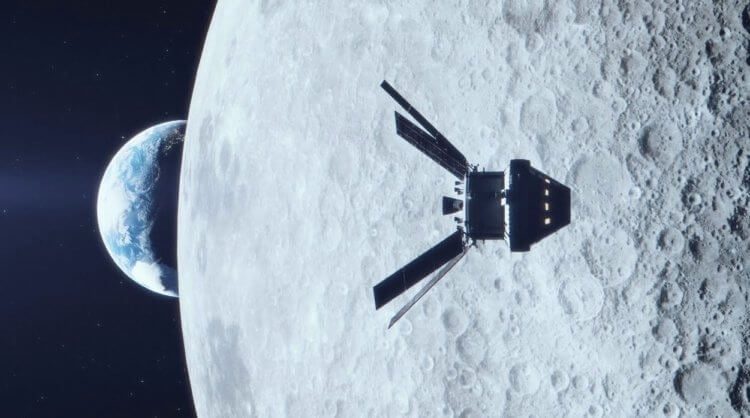 Космический корабль «Орион» облетел Луну и прибыл на Землю