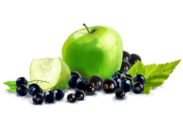 Яблоки и черника помогут похудеть