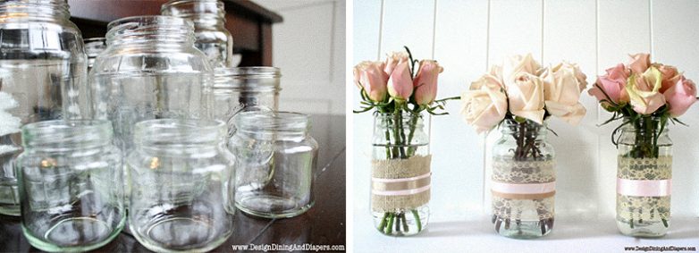 Как сделать самому потрясающую вазу из подручных материалов: 18 способов