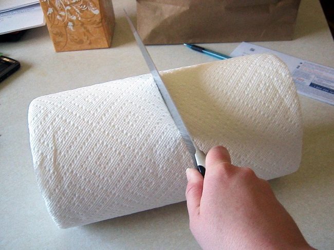 Как можно нестандартно использовать бумажные полотенца
