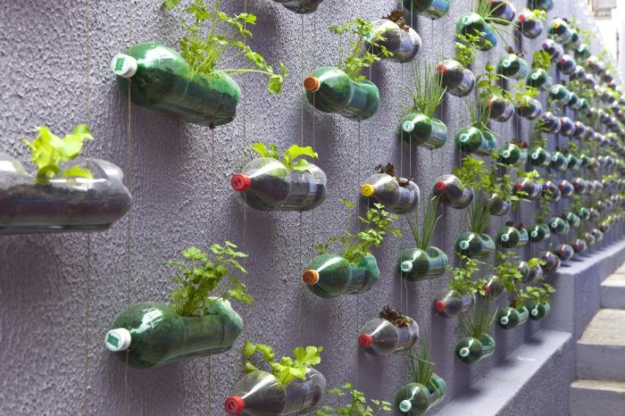Красивые и полезные идеи из пластиковых бутылок