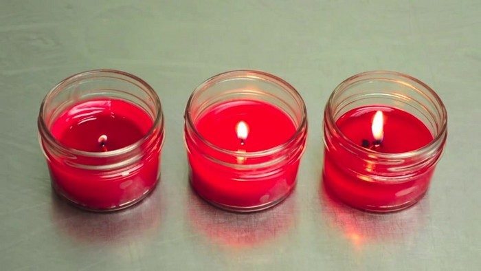 Чтобы свечи горели дольше