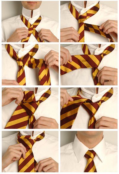 Учимся завязывать галстук разными способами