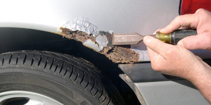 Как правильно удалять ржавчину с кузова автомобиля