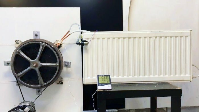 Реально, но нерентабельно: отопление с помощью двигателя от стиральной машинки