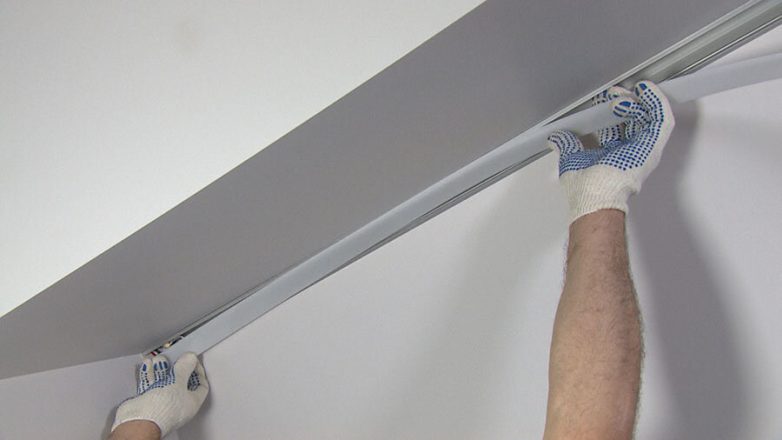 Как сделать парящие натяжные потолки: подробная инструкция