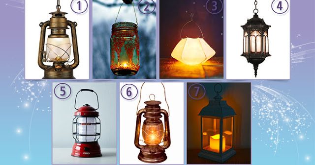 Тест: выберите одну из 7 ламп, которая осветит ваш путь!