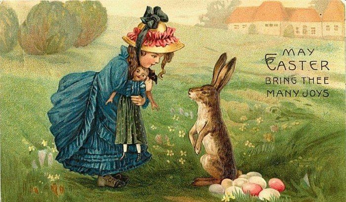 Почему в Европе яйца на Пасху приносит кролик