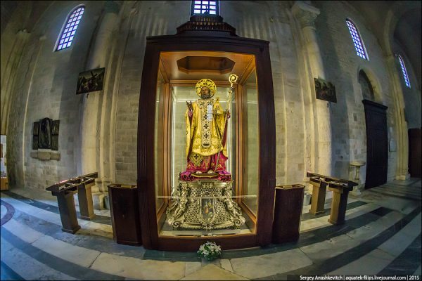 Интересные факты о базилике Святого Николая в Бари
