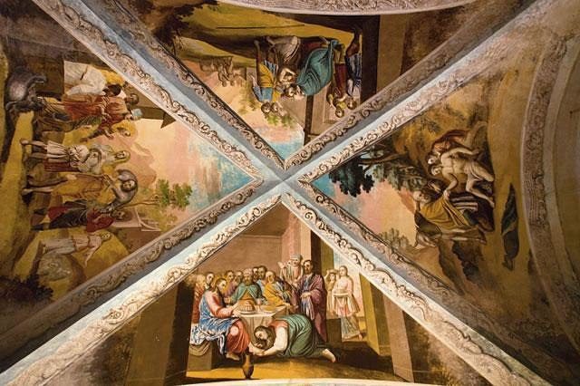 Чудесные фрески Николо-Теребинского монастыря
