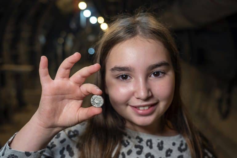В Израиле девочка нашла монету времён Первой Иудейской войны