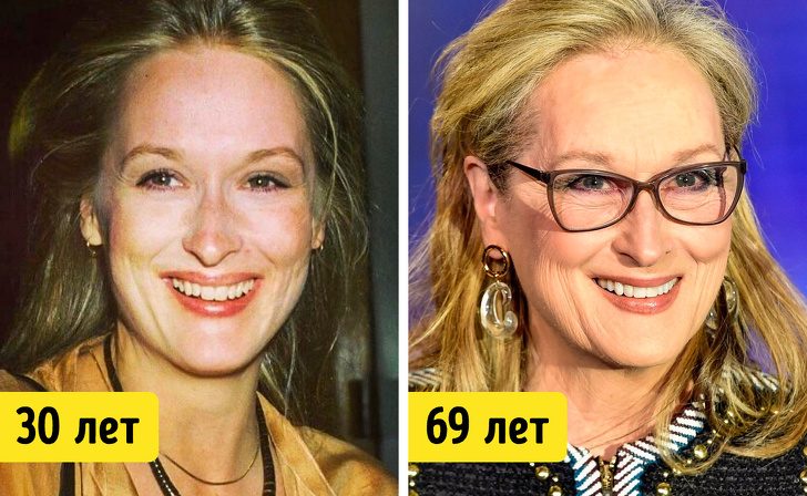 19 знаменитых женщин старше 50 лет, которые никогда не делали пластические операции