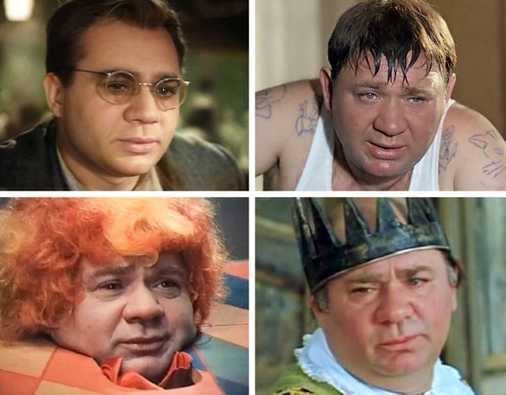 Советские актёры, чей талант настолько огромен, что диву даёшься их неожиданным перевоплощениям
