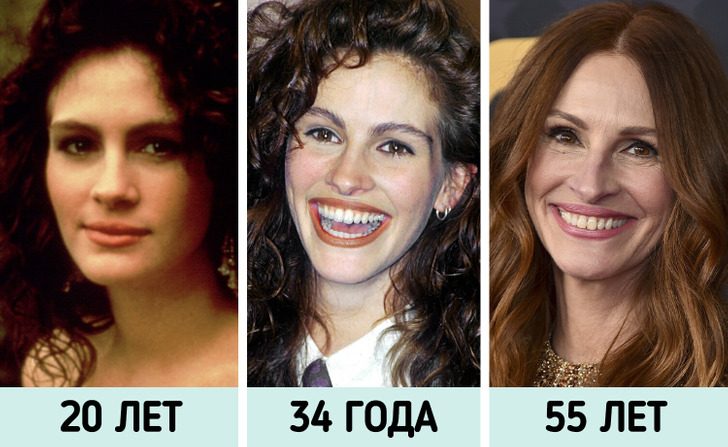Как с годами менялись актрисы фильмов и сериалов