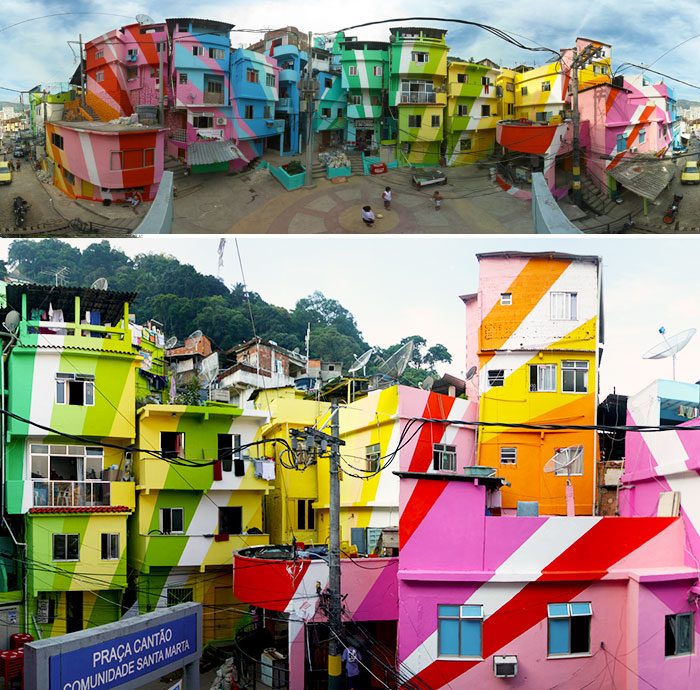 Самые красочные здания в мире