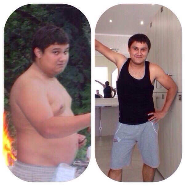 Истории похудевших людей с фото до и после