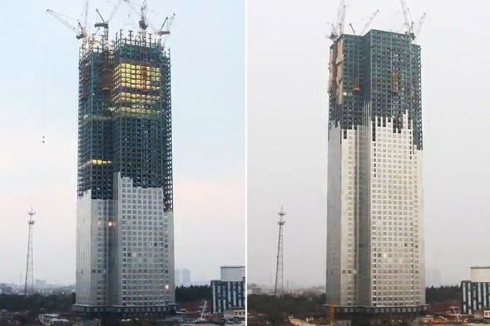 Как за 19 дней построить 57-этажный небоскреб