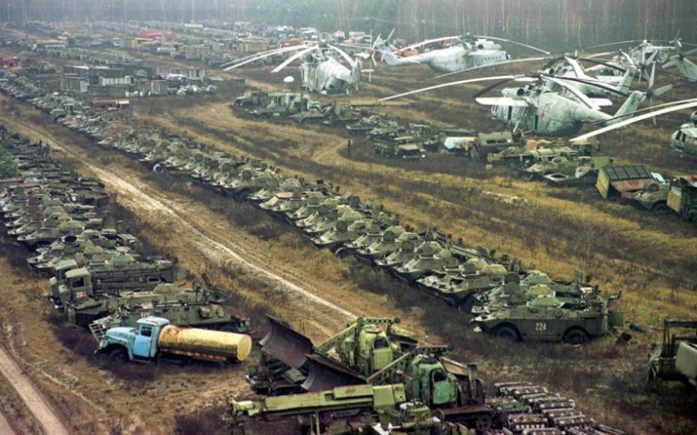Куда пропала радиоактивная техника из Чернобыля?