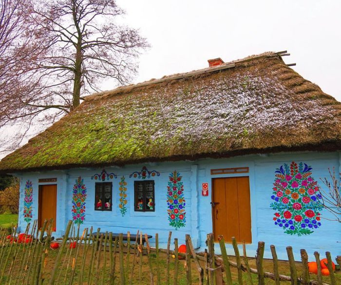 Самая яркая деревня Польши