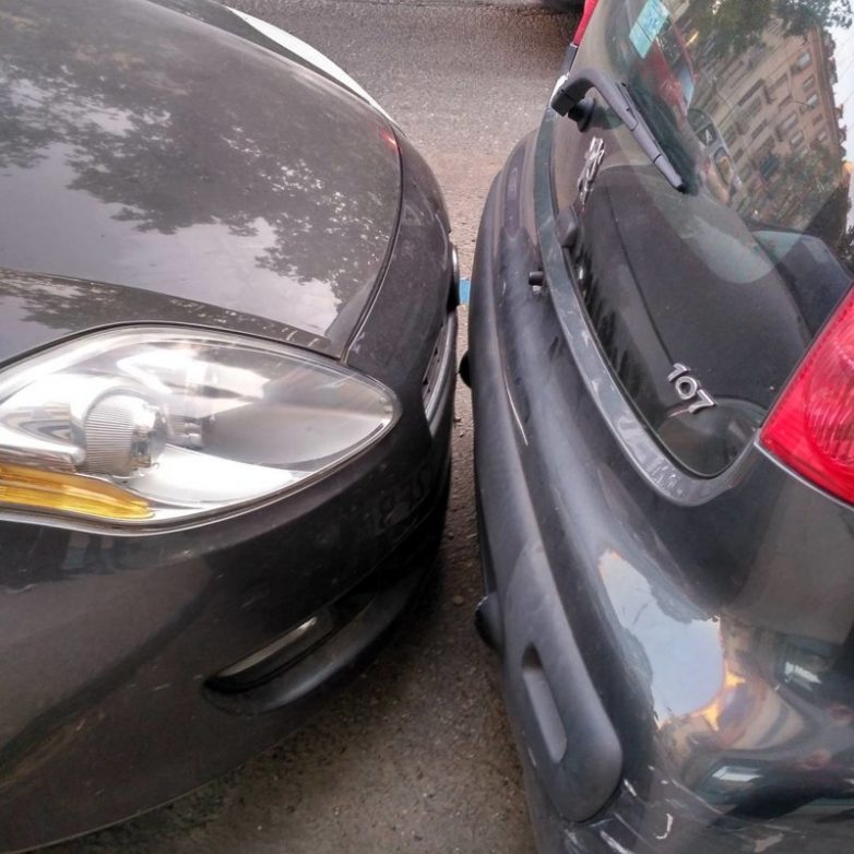 Настоящие гении парковки