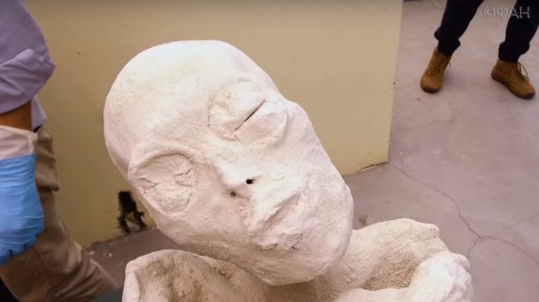 Сенсация! В Перу нашли мумию пришельца