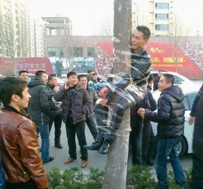 Такое можно увидеть только в Китае