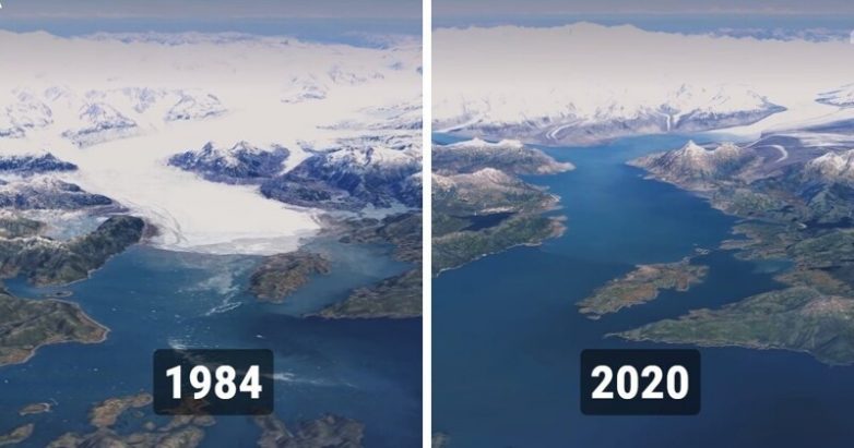 Шок! Вот, как изменилась нашла планета с 1984 по 2020 год