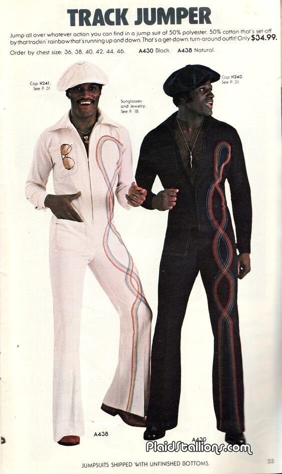 Мужская мода 70-х. Как такое могло произойти?