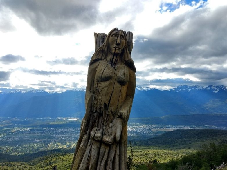 Лес скульптур, вдохнувших новую жизнь в мёртвые деревья