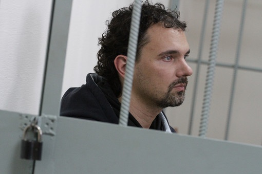 Фотограф Дмитрий Лошагин во время судебного заседания в Екатеринбурге