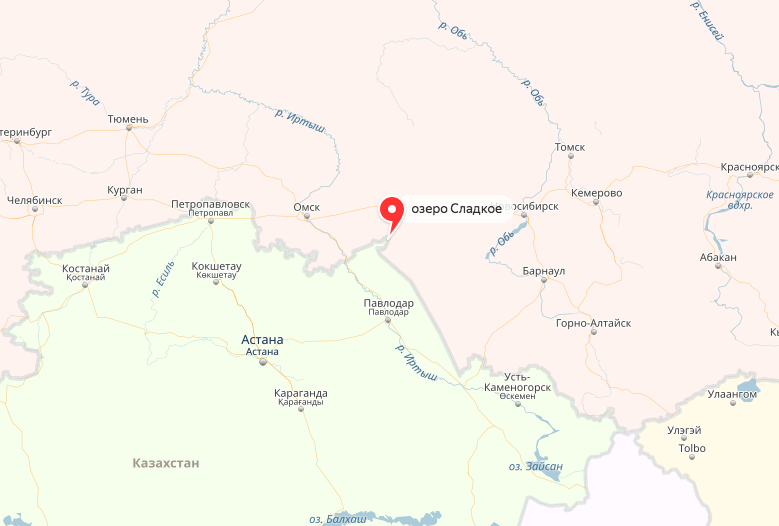 Россия отдала Казахстану свою часть озера в Новосибирской области