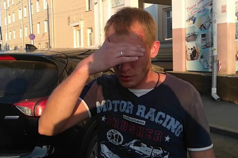 Водитель сбил 8 сотрудников ГИБДД в Иркутске