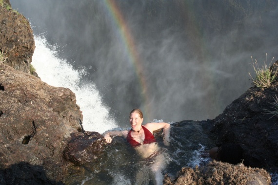 В поисках адреналина: Купель Дьявола на водопаде Виктория