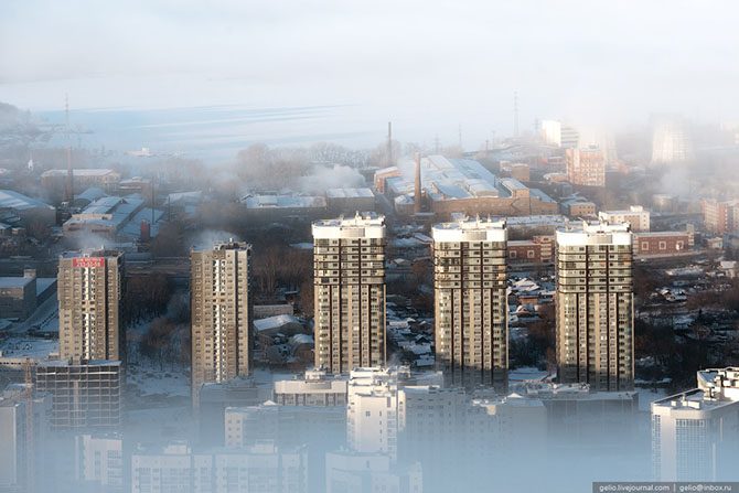 Екатеринбург во власти зимы