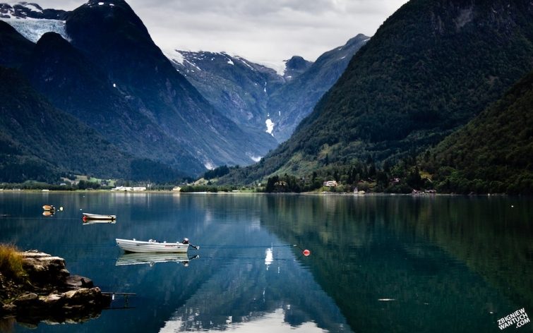 Северная Норвегия на фото