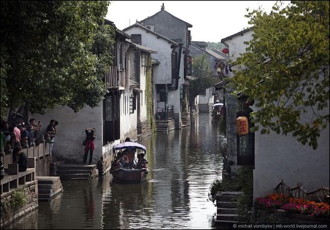 Чжоучжуан — китайская деревня на воде